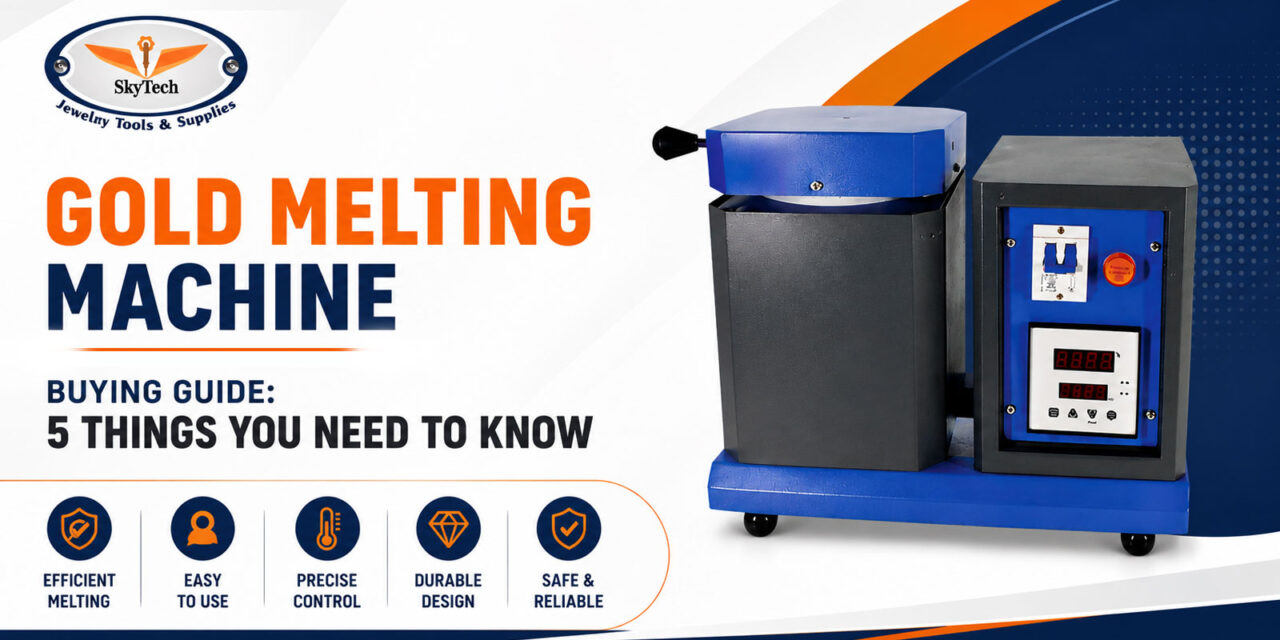 Gold Melting Machine Buying Guide: 5 Things You Need to Know